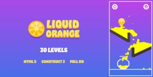 Liquid Orange – HTML5 Game (Construct3)