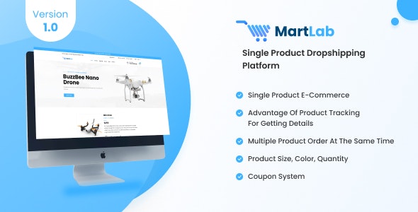 MartLab - Single Product Dropshipping Platform