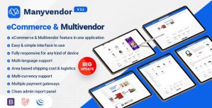 Manyvendor – eCommerce & Multi-vendor CMS