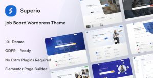 Superio – Job Board WordPress Theme 1.3.11