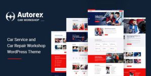 Autorex – Car Service  Workshop WordPress Theme
