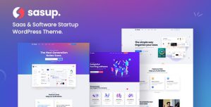 Sasup – Sass Landing WordPress Theme