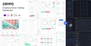 Crypo – Cryptocurrency Trading Dashboard HTML Template