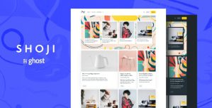Shoji – Magazine Ghost Blog Theme 3.1.1