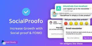 66socialproof – Social Proof  FOMO Widgets Notifications (SAAS) [Extended License]