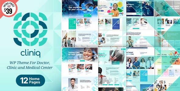 Cliniq - WordPress Theme for Doctor, Clinic Medical