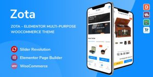Zota – Elementor Multi-Purpose WooCommerce Theme 1.2.15