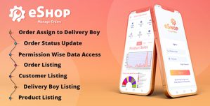 eShop – Ecommerce Admin / Store Manager app