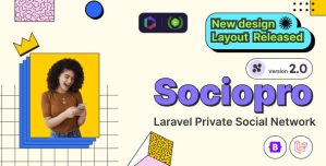 Sociopro – Laravel Private Social Network
