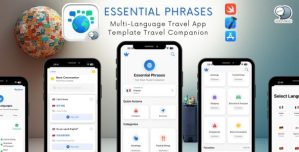 Essential Phrases – Multi-Language Travel iOS App Template