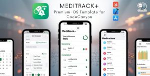 MediTrack+ – The Most Complete Medication Tracking iOS App Template