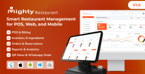 Mighty Restaurant – Restaurant Management System