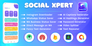 Social Xpert – Status Saver, Reels Downloader  AI Tools