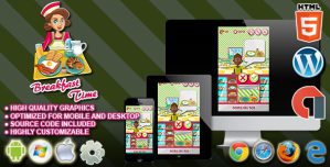 Breakfast Time – HTML5 Construct 2 Cooking Game