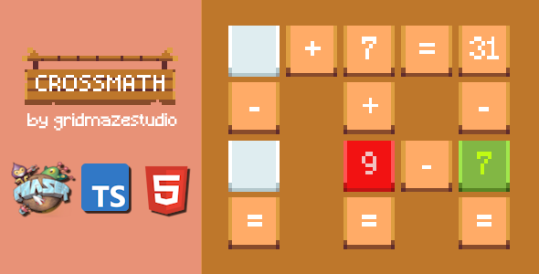 Crossmath - Phaser 3