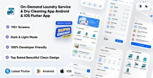 GoLaundry – On-Demand Laundry Service  Dry Cleaning App | Uber for Laundry Android-iOS Flutter App