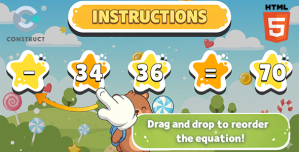 Math Shuffle – HTML5 Game