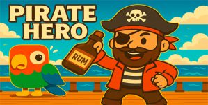 Pirate Hero – HTML5 Game (Phaser 3)