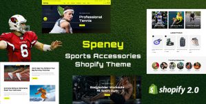 Speney – Sports  Fitness Store Shopify 2.0 Responsive Theme