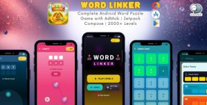 WordLinker – Complete Android Word Puzzle Game with AdMob | Jetpack Compose | 2000+ Levels