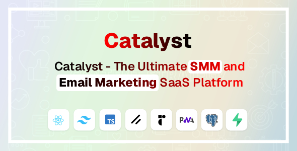 Catalyst – AI-Powered Automation SMM and Email Marketing SaaS Platform
