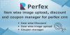 Item Wise Image Upload, Discount and Coupon Manager for Perfex CRM