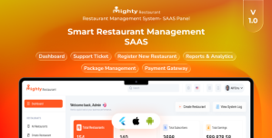Mighty Restaurant – Restaurant Management System – SAAS Module Add-Ons