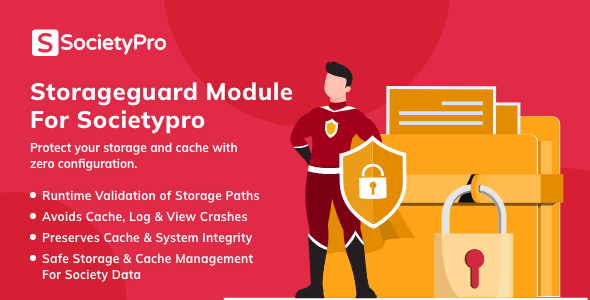 StorageGuard Module for SocietyPro